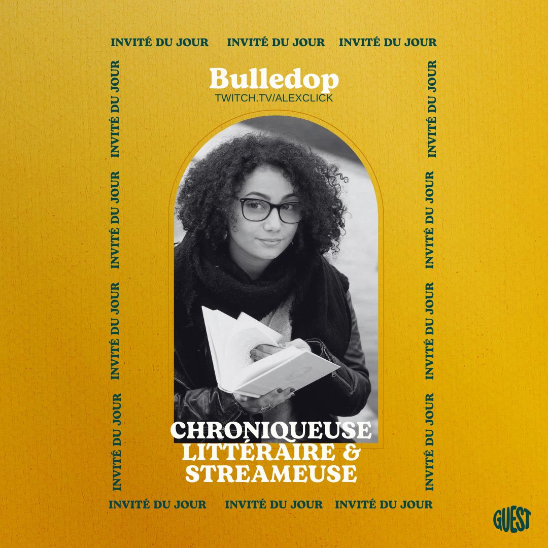 Interview Bulledop avec Alexclick dans l'émission GUEST en live sur Twitch.