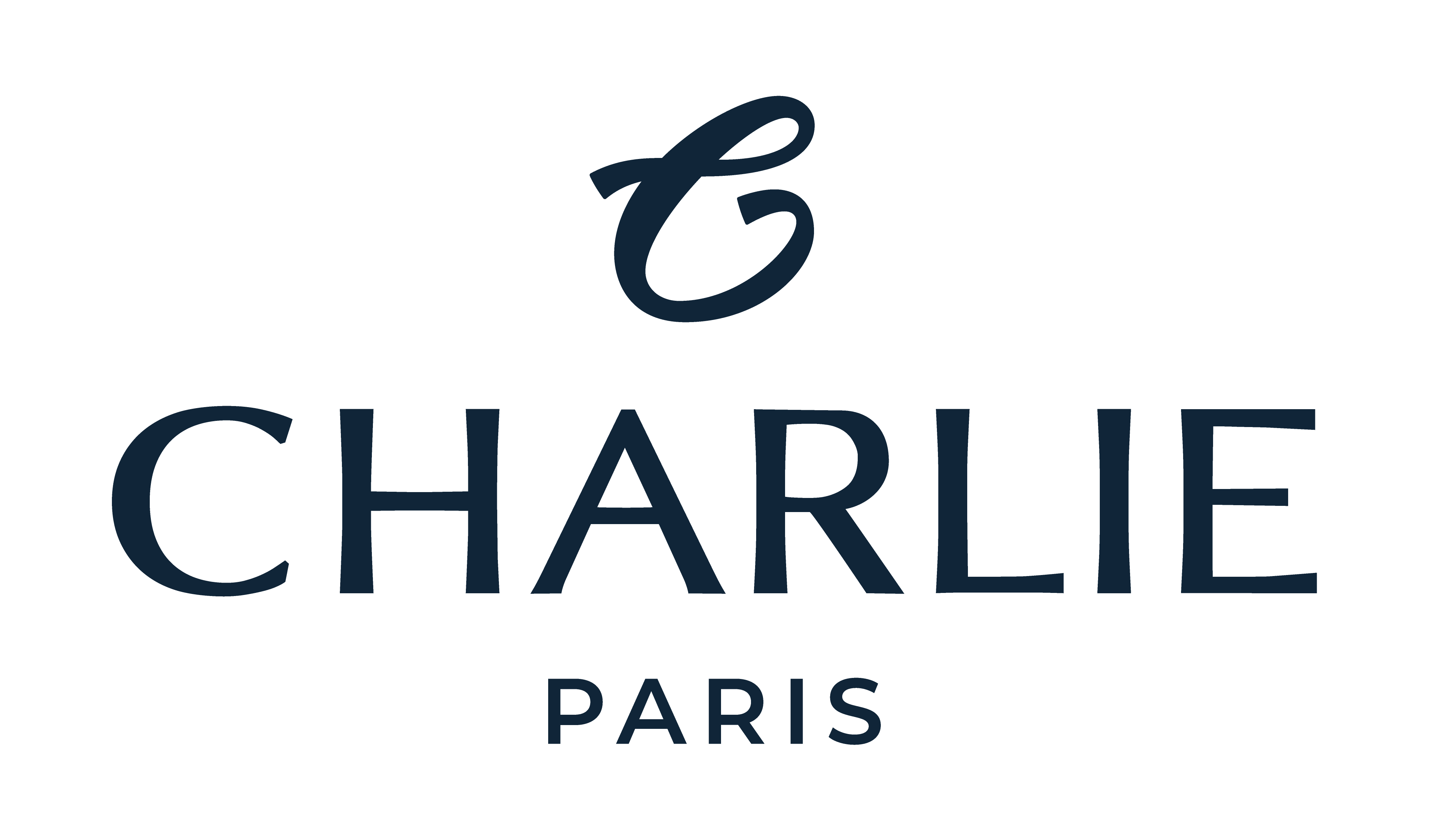 Logo - C + CHARLIE + PARIS - Bleu